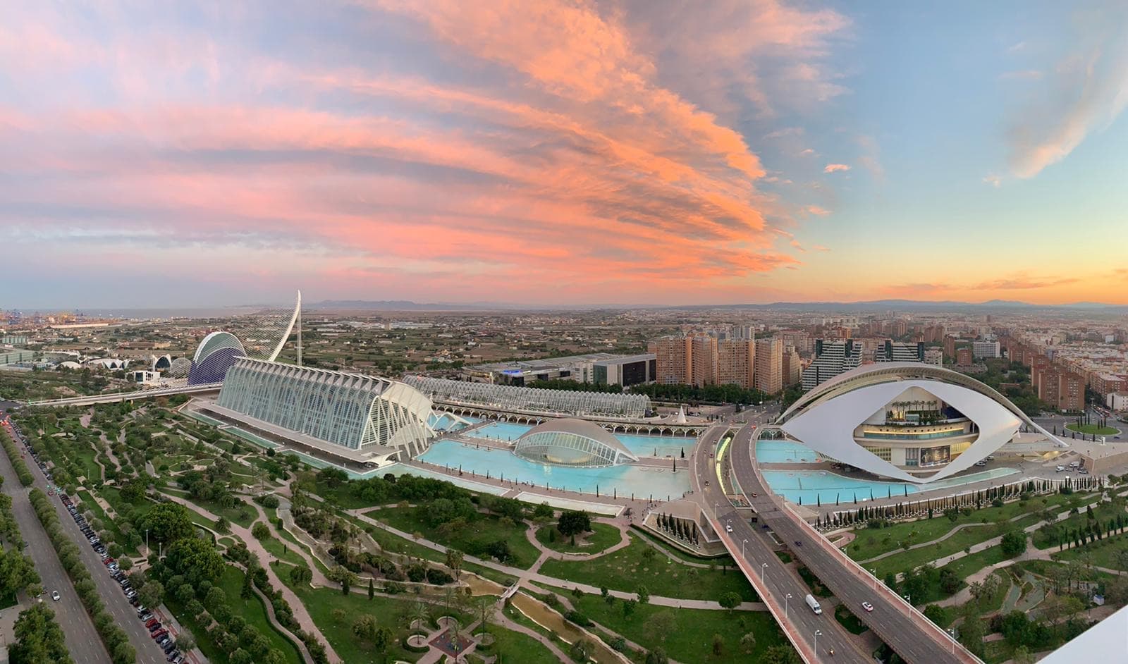 Panoramic skyline of Valencia representing the legal pathways available to people planning to move to Spain